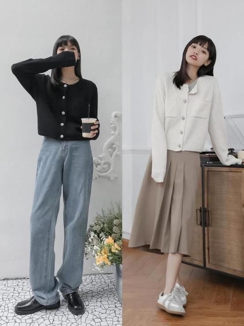 卫衣 秋天不一定非要穿卫衣,现流行的“上衣”长这样,气质温柔又大方