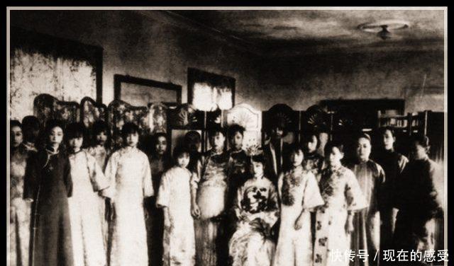 和溥仪|皇后到阶下囚,9张高清大图,看末代皇后婉容,高贵雍容风情万种