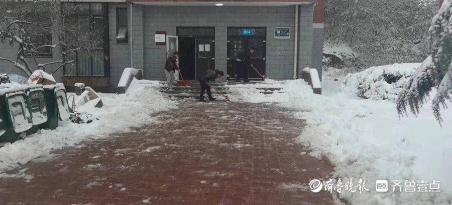 大学生|大雪下的驻济学生：校园里肆无忌惮滚雪球，那是我们的青春啊