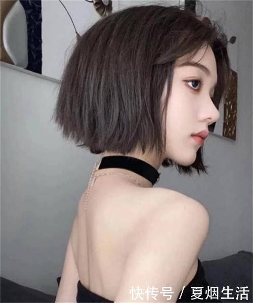 长后短|发型影响一个人的颜值,挂耳染青春靓丽,这款让人“一眼就爱上”