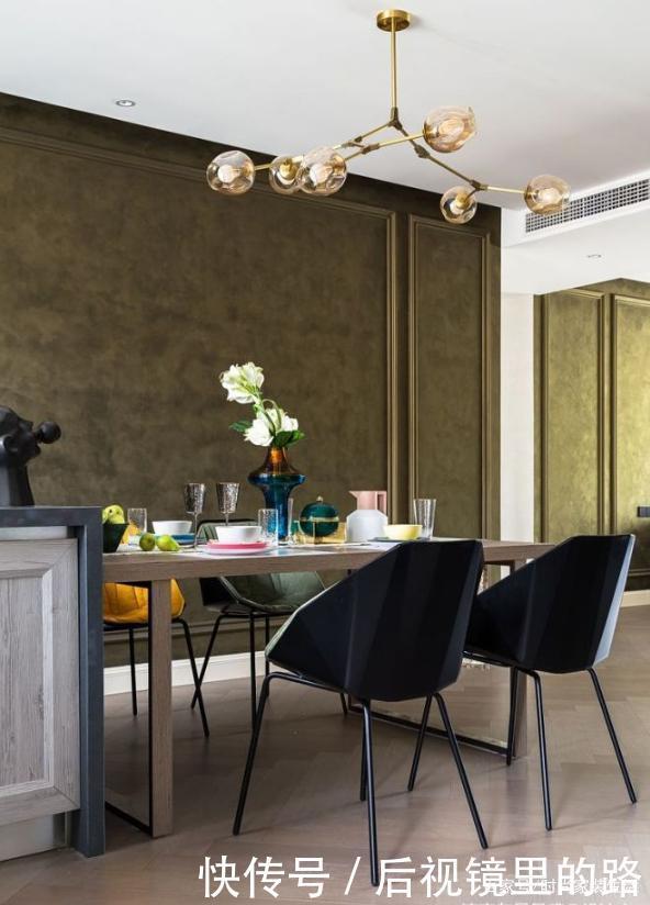 居室|180平米的四居室,捕捉前卫现代的艺术特质,还原原生的神秘感