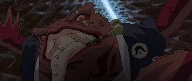 自来也|火影 蛤蟆老大的三个主人, 仅两个能骑在它头上, 自来也都不敢