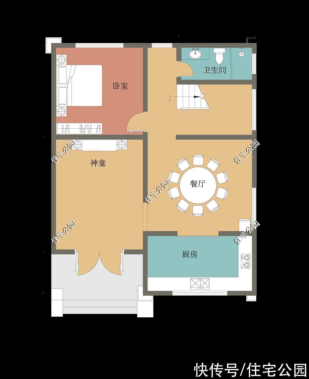 预算|面宽8米也能建出大气别墅，10套小面宽图纸，哪套更适合你家？