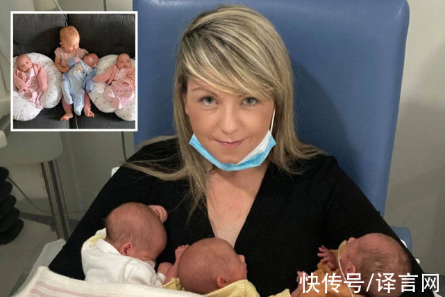 预产期|英国妈妈生三胞胎后11个月又产子，4个宝宝都仅3斤，母亲伟大