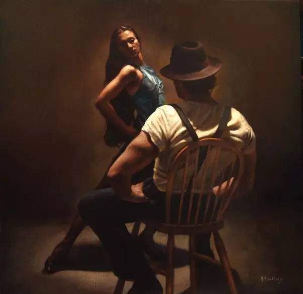 油画!舞动之魅:英国画家Hamish Blakely油画作品欣赏