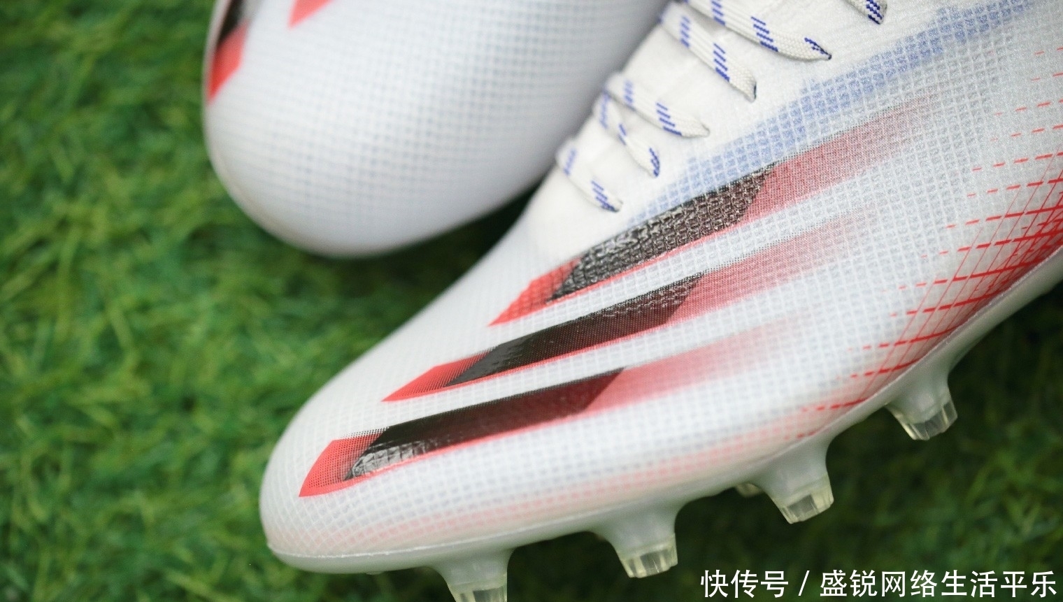 旗舰级|阿迪达斯 X Ghosted.1 AG“Showpiece Pack”足球鞋