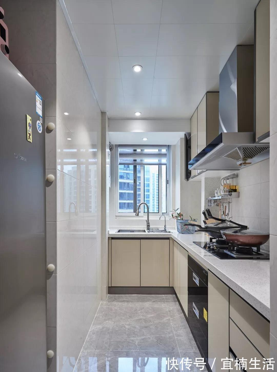 地柜|这是我见过用起来“最顺手”的厨房布局,再买房建议照着装,干货