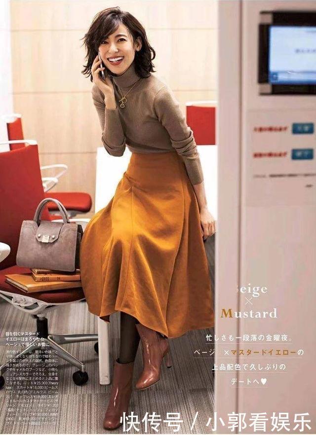 阔腿裤|秋冬的时髦,人手一件的高领毛衣就足够,这5种搭法,高级又时髦