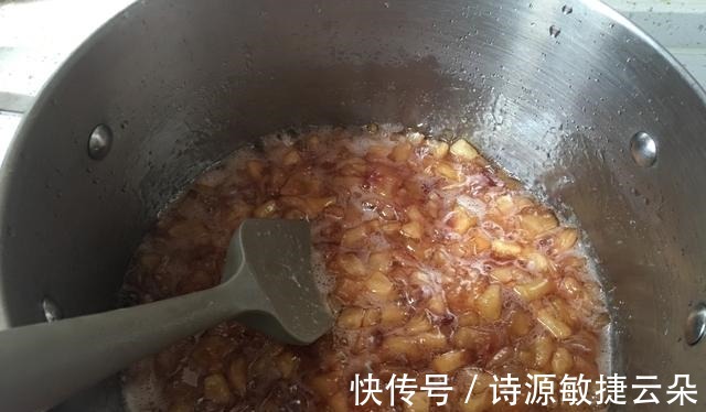 冰糖|水蜜桃好吃又便宜,做成水蜜桃果酱,酸酸甜甜的好喜欢!