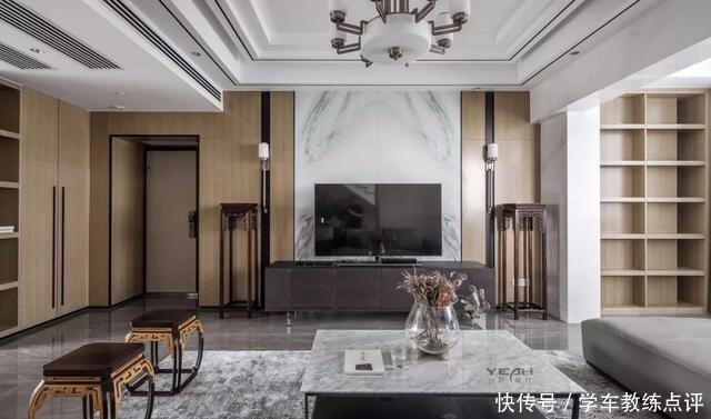 现代|新中式客厅电视墙,儒雅端庄,华丽大方!新中式客厅电视墙,儒雅端庄,华丽大方!