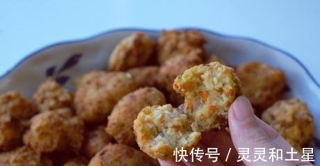 豆腐丸子|炸肉丸时,别再加淀粉了,多加这样东西,肉丸不松散!