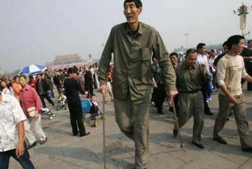 二胎|56岁中国巨人娶28岁娇妻,不顾劝阻坚持生子,现在孩子怎么样了