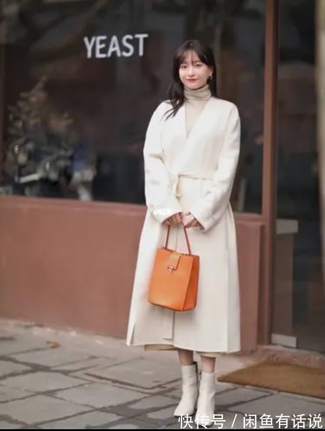 搭配|讲真,冬天会穿“白色”的都是时髦精,优雅减龄,上了年纪也适合