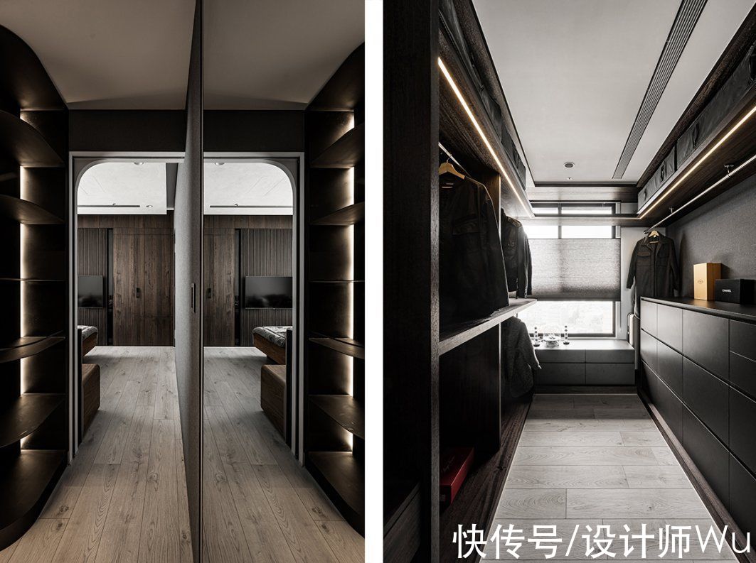 餐厨|深圳115㎡现代岩灰居所，凝合生活与光阴的挥洒笔触