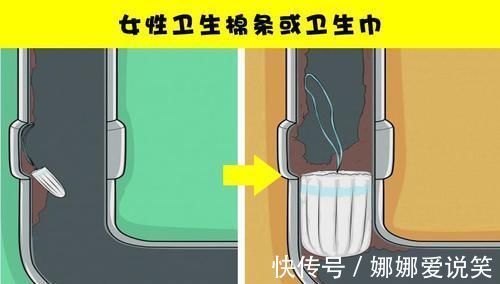 如果进入下水管道，将可能造成堵塞的9种东西