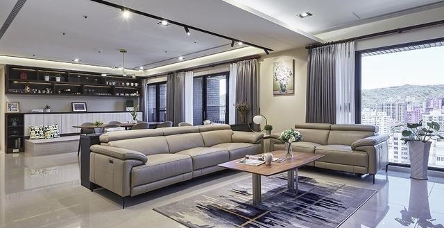 灰网|什么样的生活空间,才算得上是美好现代轻奢风,大道至简