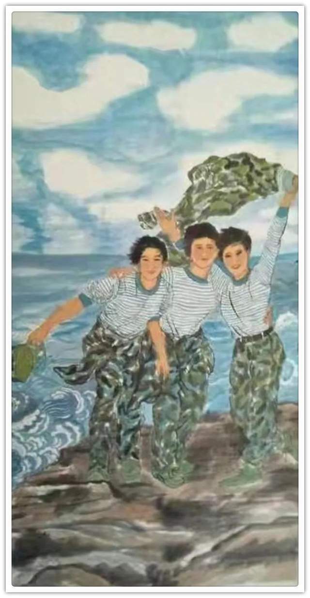 绘画|「正能量艺术家·程宏伶」画笔写大爱·弘扬正能量·传递中国梦