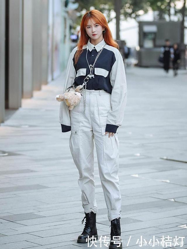 秋天穿鞋子建议多穿“短靴”，时髦又帅气，街头女生都在穿