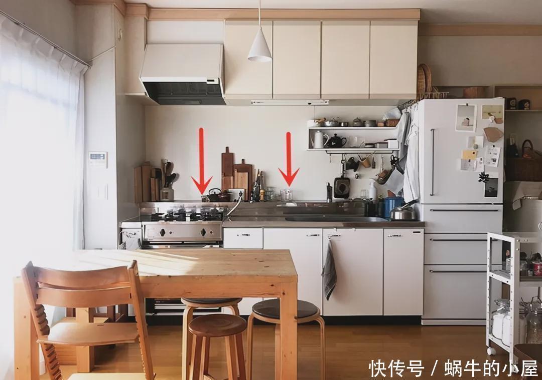 锅碗瓢盆|日本厨房整洁的秘密,原来在这加高的8公分台面上,真是大意了