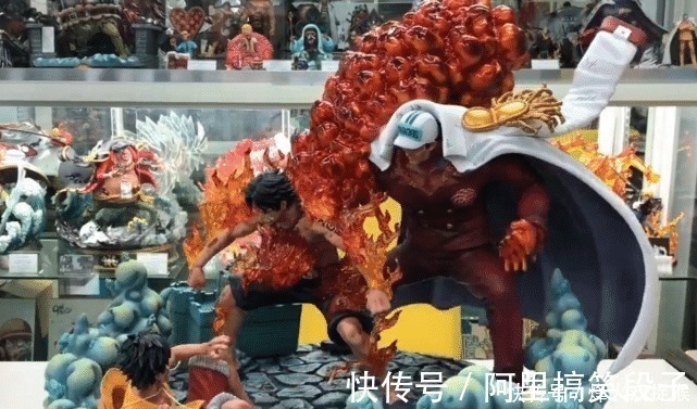 模型师|海贼王这个模型师是魔鬼吗超虐的艾斯牺牲手办QAQ,不敢买!