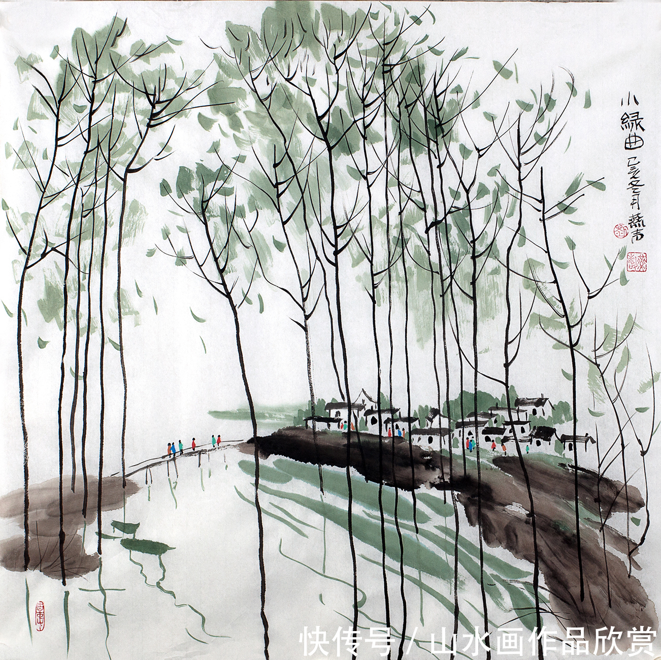 表现形式#这位画家太离谱,作品繁简两极从不按常规出牌,还有人说只服他