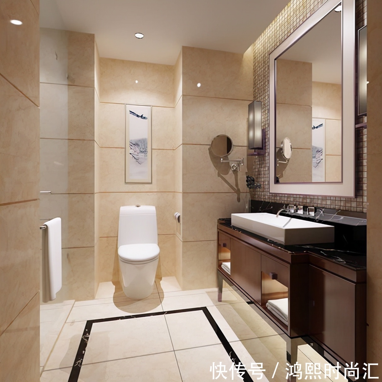 花洒|不是推崇国外,而是这些装修,真的值得借鉴,卫生间也能很简洁