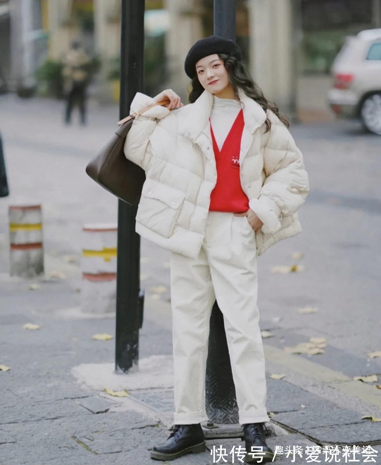 显壮 女性不管什么身材,穿羽绒服记住“4不要”,显胖显矮,很没气质