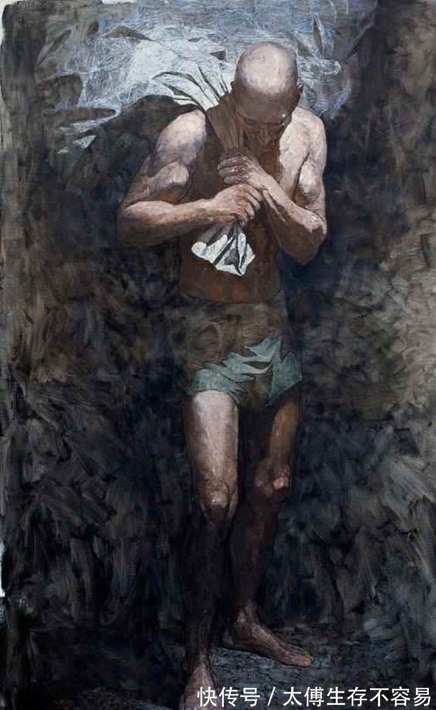 绘画#扭曲的人体,无声的话语——萨拉津非比寻常的人体艺术