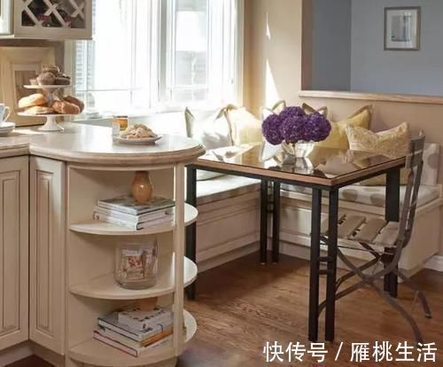 师傅|头一次见有人装这样的餐桌,师傅都夸好,回家我也学装一个!