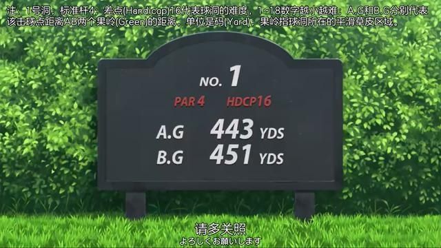 元旦|2022年1月新番动画来啦,《空色Utility》小姐姐教你打高尔夫哦