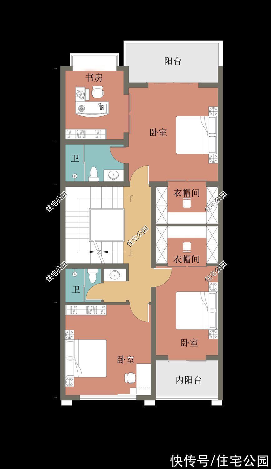 居住|金九银十的好日子,农村盖房就选这套四层别墅,盖起来倍有面子