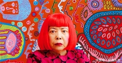 合作|日本知名画家,在精神病院创作48年,一年赚2亿,兰蔻都找她合作
