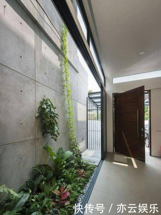 头一次见到户型不带院子,偏偏要在室内建庭院,没想到还这么漂亮