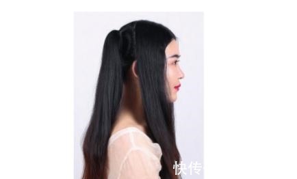 古风 古风造型对称发辫成环发型图解!