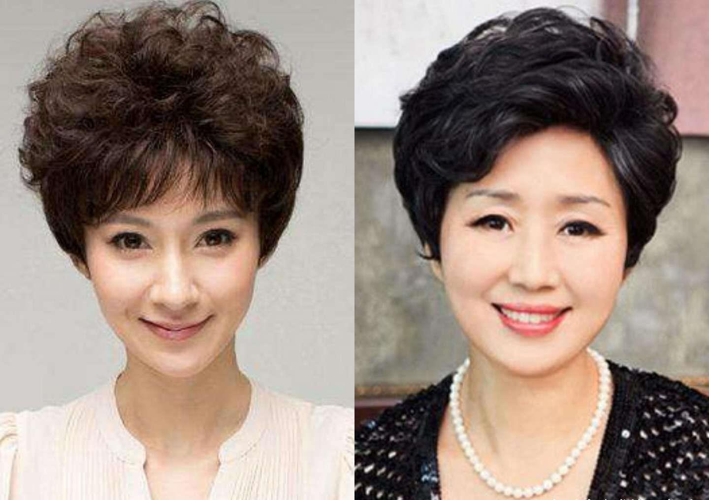 美感|日本老人烫纹理,韩国老人烫大卷,中国老人烫小卷,各有各的美感