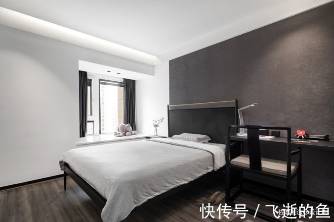 新中式|二居室143平米新中式