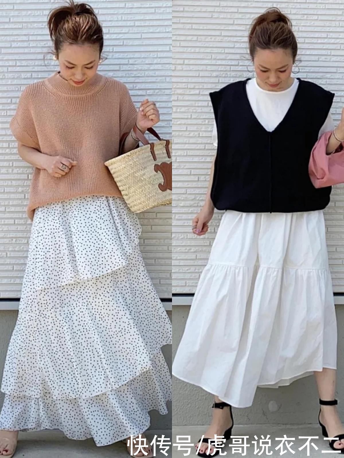 日本中年矮个主妇的初夏穿搭，没有恨天高和大牌，简单优雅又气质