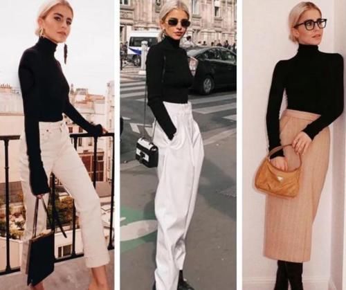 一衣多穿，还能把基础款穿得如此有型，谁能不服她的衣品