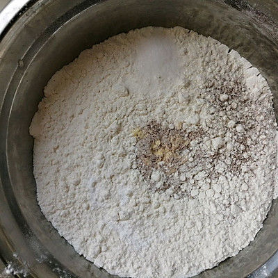 无油无糖杂粮爆浆蓝莓磅蛋糕