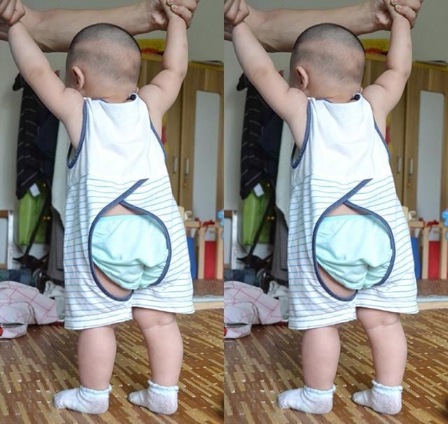 开裆裤|宝宝不能穿开裆裤?1岁前这样搭配,不仅好处多父母带娃也更方便