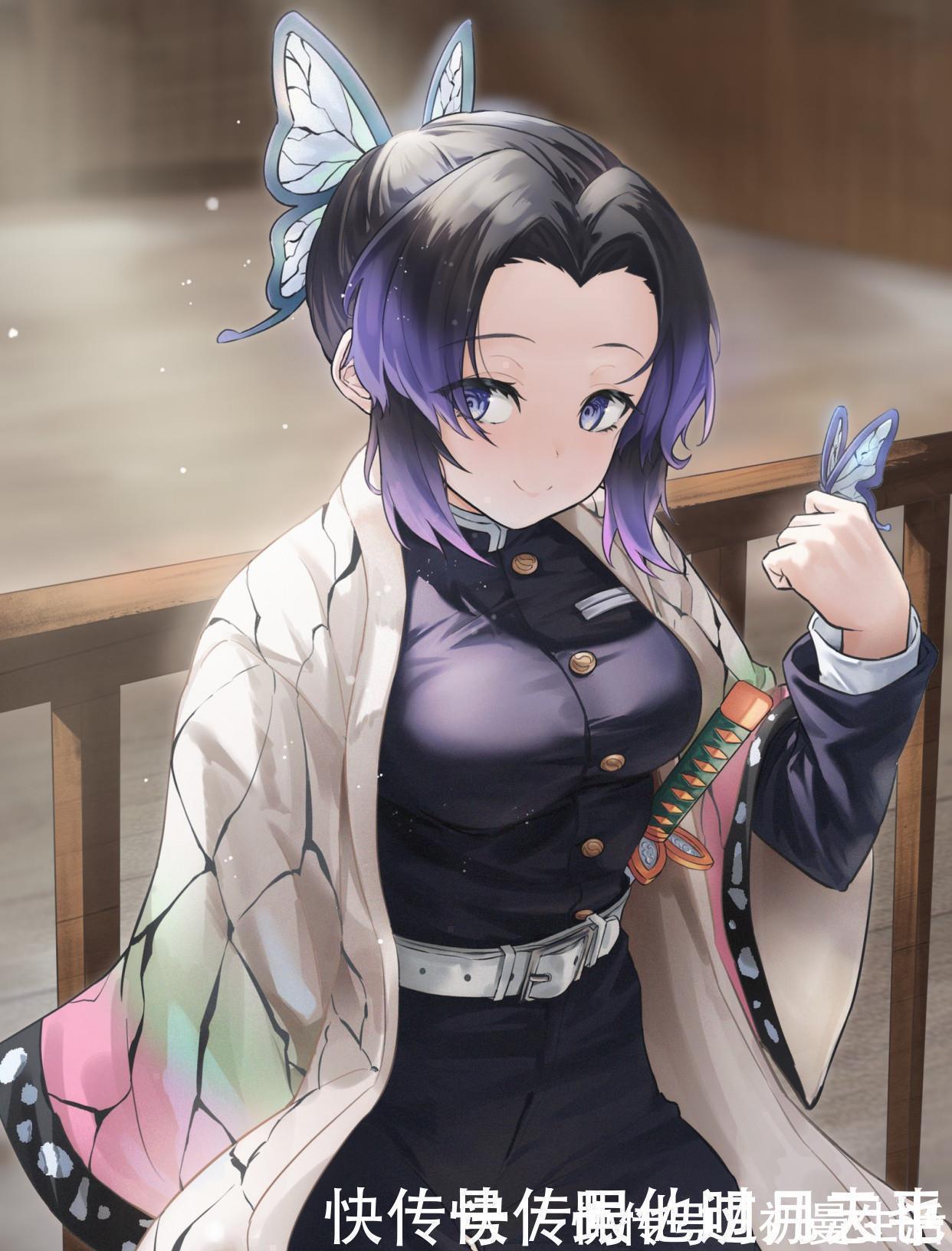 圣诞节|这些《鬼灭之刃》的同人画师,为什么画出的蝴蝶忍都很像本子呢?