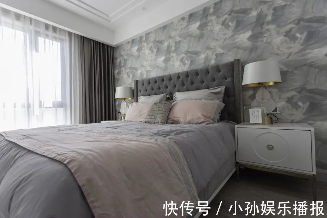 装饰画|180㎡浪漫小窝，蓝与粉、灰与白，优雅情趣，轻松舒适