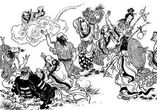 西岐#封神榜羽翼仙横行四海逞凶,燃灯设巧局收服羽翼仙