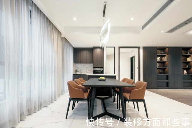 主卧|230㎡黑白搭配,简约而不失高级感