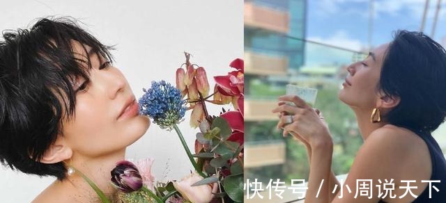 穿搭 凭着一头“短发”,中年的她美得高级!3大穿搭要点,学会你也行!