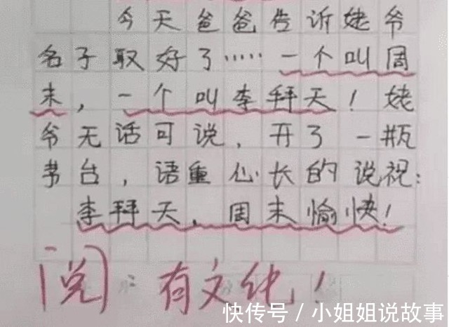 |一篇出自小学生的作文《骗子》火了,搞笑真实的内容中充满了感动