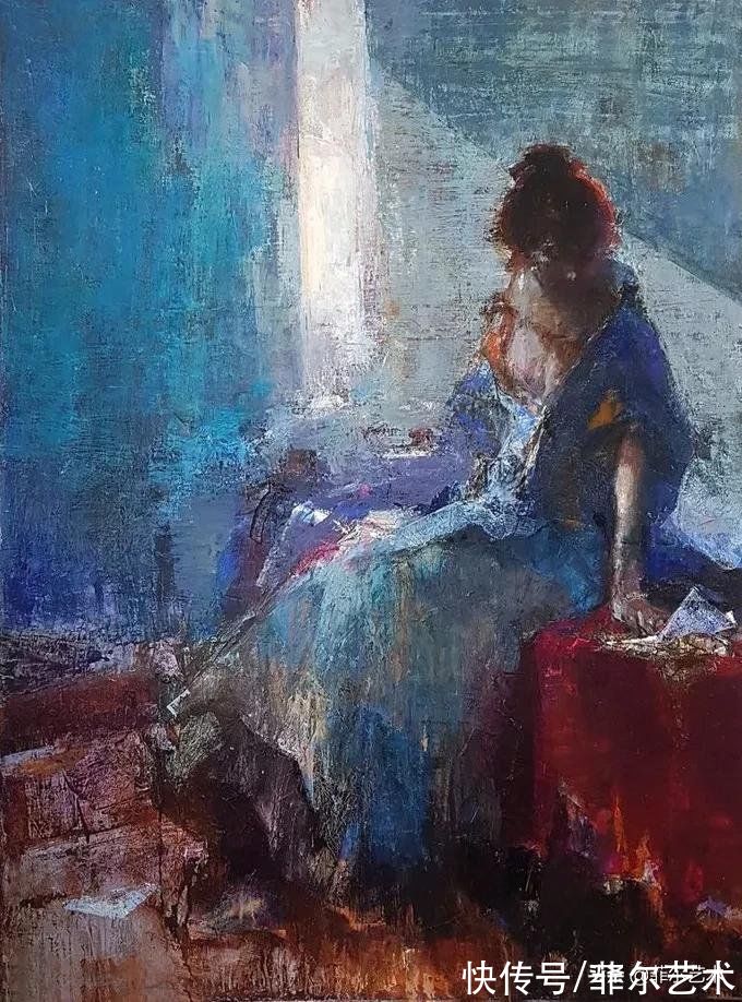 雷兹尼琴科!乌克兰著名画家谢里·雷兹尼琴科人物油画作品欣赏