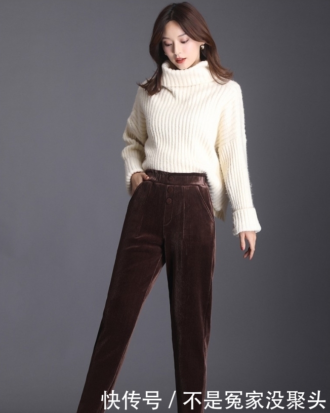 今年火了一种裤子:“加绒裤”,也叫“暖腿裤”,显瘦时尚又保暖