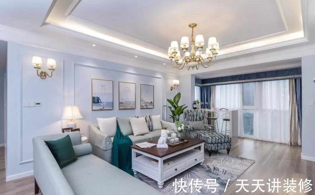 三居室|110平方米的欧式小家,彰显浪漫与柔情,餐厅的设计更是精致