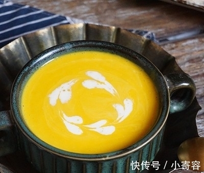 南瓜粥|韩式南瓜粥，早餐喝健脾和胃，简单好做，早餐孩子喜欢